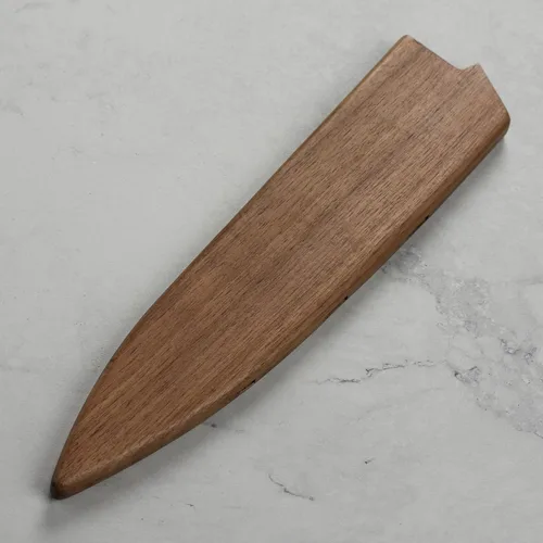 Miniatura 7 de Enso Cuchillo de chef grande con funda, fabricado en Japón, serie HD, VG10, acero inoxidable de damasco, hoja de 9.5 pulgadas con cubierta Saya