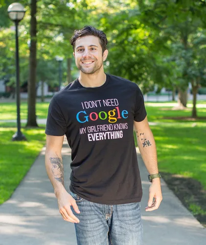 Miniatura 5 de My Girlfriend Knows Everything! Camiseta divertida de broma de humor para novio