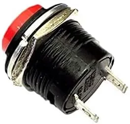 Miniatura 3 de Automotive Authority Botón de interruptor de bocina universal para carrito de golf, ATV/tractor, 12 voltios/10 amperios, montaje en tablero