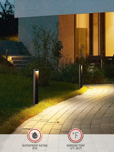 Miniatura 6 de LEONLITE 5CCT - Luces de paisaje de bajo voltaje, luces LED antirreflejos de 5 W, carcasa de aluminio fundido a presión, impermeable IP65