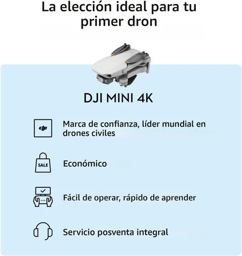 Miniatura 6 de DJI Mini 4K Fly More Combo, dron con cámara 4K UHD para adultos, menos de 249 g, estabilización de cardán de 3 ejes, transmisión de video de 10 km