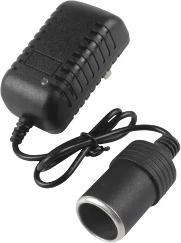 Convertidor de CA a CC, 100-240V a 12V DC, adaptador para toma de encendedor de cigarrillos de coche, 2A 24W, fuente de alimentación CA/CC,