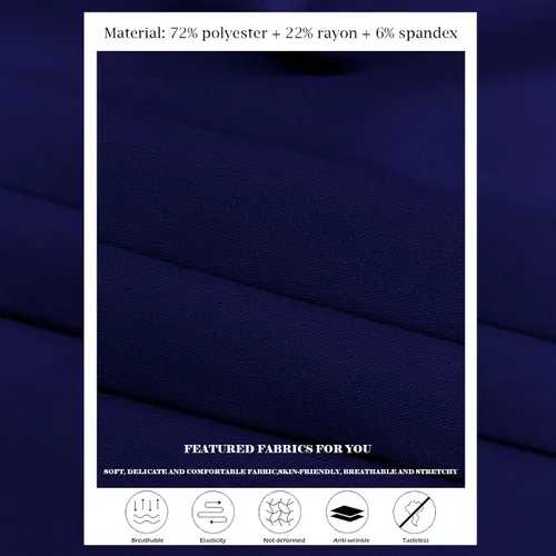 Miniatura 6 de VIAOLI Conjunto de ropa quirúrgica para mujer, camiseta y pantalón deportivo, ropa de trabajo, clínica, moderna, uniforme médico (10 bolsillos)