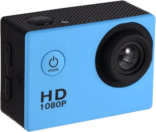 Miniatura 3 de Mini cámara deportiva, 2 pulgadas, 1080P, pantalla LCD completa, cámara de acción 4K 98.4 ft con mini videocámara accesorios de montaje, soporte