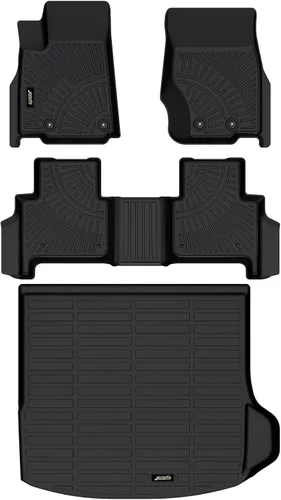 Miniatura 81 de Juego completo de tapetes de auto para todo tipo de clima, revestimiento automotriz para piso y maletero