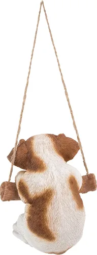 Miniatura 4 de Hi-Line Gift Ltd - Figura colgante para mascotas Jack Russell Terrier, 5 pulgadas de altura, estatua para interiores y exteriores
