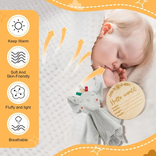 Miniatura 5 de Cesta de regalo para bebé niño, conjunto único de cesta de regalo para bebé, nueva cesta de regalo para bebé niño, nuevo conjunto de cesta de regalo