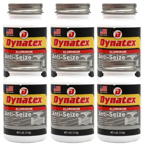Miniatura 15 de Dynatex Lata de aluminio antiagarrotamiento de 4 onzas, uso general, evita la corrosión por agallas, resistente al calor y a la presión, aluminio