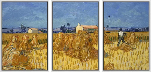 Miniatura 53 de Lienzo decorativo para pared - cuadro con estampado Giclée para decoración del hogar Noche estrellada sobre el Ródano