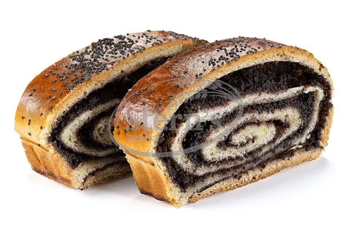 Miniatura 8 de Pastel de semillas de amapola Comida tradicional húngara Deliciosa y deliciosa Pastel de levadura con relleno de semillas de amapola 16