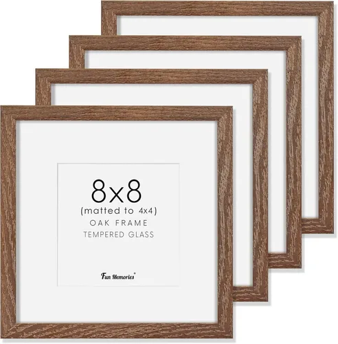 Miniatura 51 de Portarretratos de 16 x 20 pulgadas para pared, marcos de madera de roble macizo de 16 x 20 pulgadas, vidrio templado, marco de fotos de 16 x 20