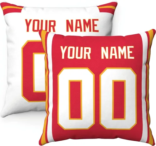 Miniatura 20 de ANTKING 2 paquetes de almohadas personalizadas con cualquier nombre y número para hombres, mujeres y niños Para Las Vegas