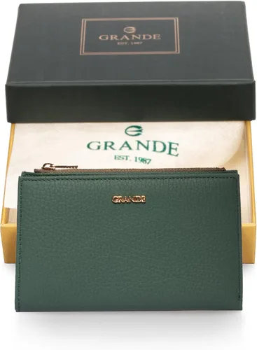 Miniatura 60 de Grande -2804 Cartera para mujer, Naranja, Minimalista