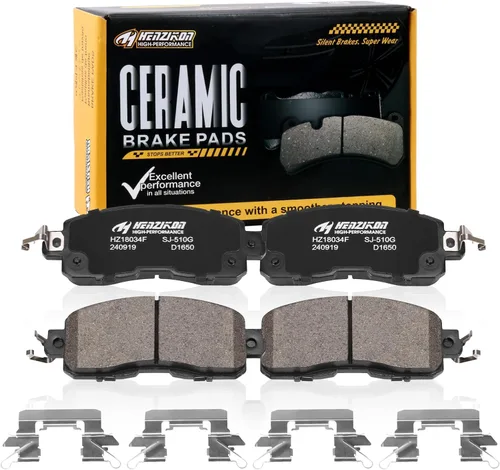 Miniatura 14 de Pastillas de freno traseras de repuesto automotrices para Acura RDX, Honda Accord Crosstour/Crosstour/CR-V, pastillas de freno de disco de cerámica
