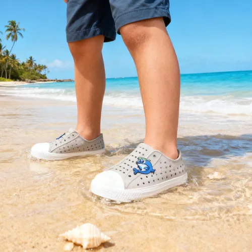 Miniatura 36 de Seannel - zapatos para el agua, para niño, fáciles de poner, sandalias transpirables y ligeras, para interior y exterior