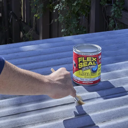 Miniatura 4 de Líquido de sellado Flex Seal grande, 16 oz, negro, LFSCLRR16
