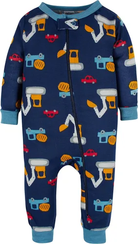 Miniatura 2 de Onesies Brand Pijama de algodón de una sola pieza de ajuste cómodo para bebés niños (3 unidades)