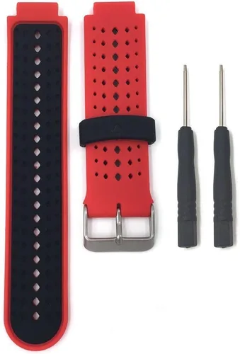 Miniatura 2 de Bandas compatibles con Garmin Forerunner 220 230 235 630 620 735 Approach S20 S6 S5 Bandas de silicona transpirable Correa de reloj para Forerunner