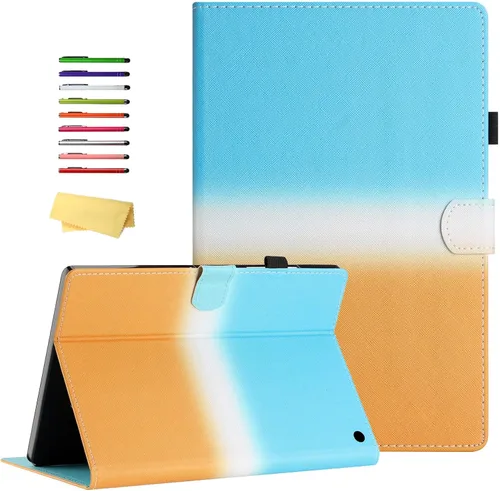 Miniatura 34 de Funda para tablet Amazon Fire HD 8 y Fire HD 8 Plus (12ª/10ª generación, versión 2022/2020) de 8 pulgadas con soporte, soporte para lápices, 06 #