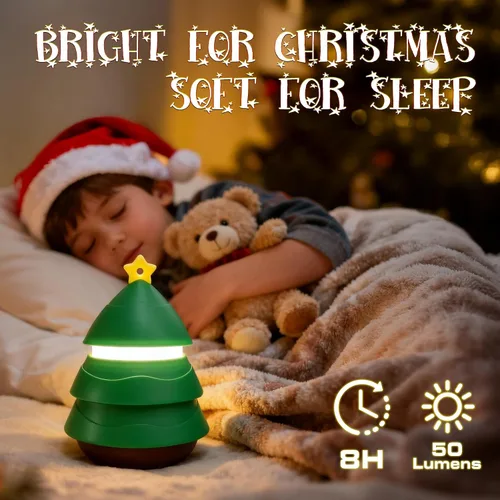 Miniatura 6 de Paquete de 3 faroles para árbol de Navidad de EverBrite para regalo de Navidad, 5 modos de luz, regalos de decoración navideña para mujeres