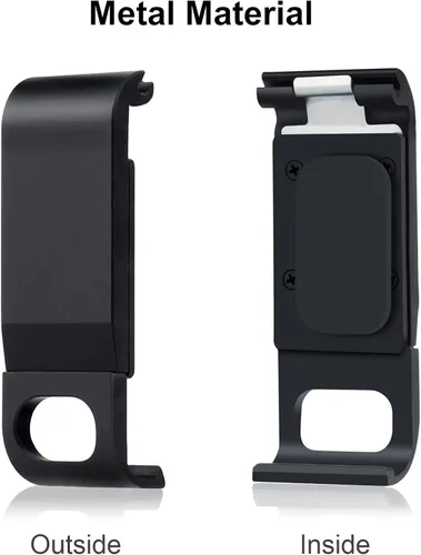 Miniatura 6 de GEPULY Carcasa de esqueleto con protección lateral abierta con USB de aluminio Pass Through Cubierta de puerta lateral para GoPro Hero 9 10 11 12 13