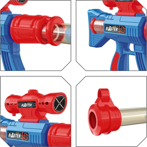 Miniatura 3 de YEEBAY - Juguete de disparos para niños de 6, 7, 8, 9 o 10 años en adelante, 2 pistolas de aire y objetivo de disparo y 24 bolas de espuma, regalo