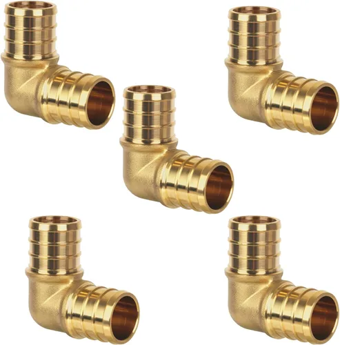 Miniatura 18 de Acoplamiento Pex de 1/2", Accesorios Pex, Accesorios de Engaste de Latón de Alta Resistencia para Tubos PEX con Construcción Resistente a Fugas