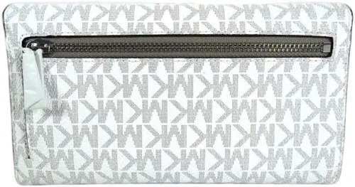 Miniatura 2 de Michael Kors - Cartera de viaje para mujer, tamaño grande, con tres pliegues.