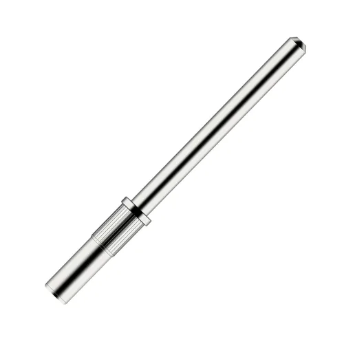 Miniatura 30 de Lavinda Brocas para taladro de uñas de 3/32 pulgadas de fácil remoción para bandas de lijado, mandril pequeño profesional de acero inoxidable de 3.1