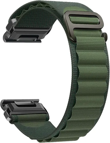 Miniatura 9 de Correas de reloj compatibles con Garmin Fenix 7 Pro 6 Pro 5 plus Instinct 1 2 Forerunner 965 955 945 36.820 in Velcro/Alpine Loop Correa de reloj