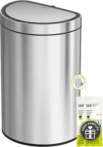 Miniatura 16 de EKO EcoSmart - Basurero de cocina alto y grande, 80L/21.1 G de alta capacidad, cubo de basura con sensor de movimiento cuadrado suave sin contacto