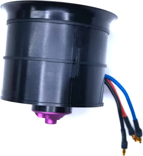 Miniatura 2 de EDF 2.756 in pro CCW 6S 2100KV 12 aspas 25.2V ventilador eléctrico conducido, Hobby RC Jet Engine Hélice, Piezas de coche RC Motor de alta velocidad