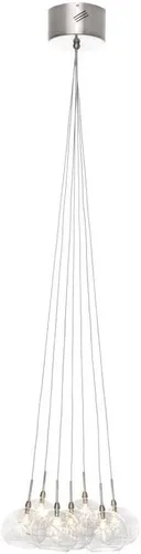 Miniatura 2 de Maxim 30088CDCF Nantucket - Farol colgante de cristal semillero para exteriores, 3 luces, 180 vatios totales, 19 pulgadas de alto x 9 pulgadas