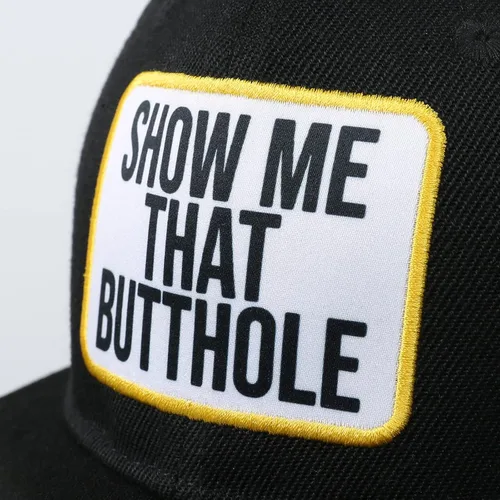 Miniatura 5 de LGBTQ Rainbow Show Me The Butthole Trucker Sombrero para hombre y mujer