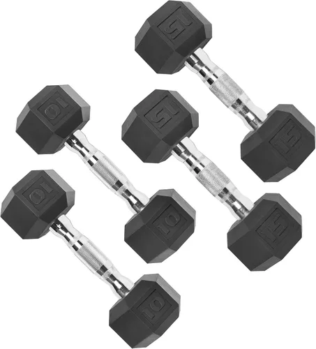 Miniatura 97 de CAP Barbell - Mancuerna recubierta Varias opciones de pares y conjuntos