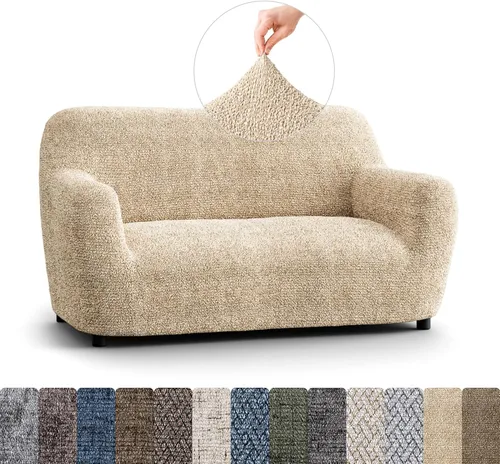 Miniatura 38 de PAULATO BY GA.I.CO. Funda para silla – Funda elástica para sillón – Funda de sillón para mascotas y niños – Fundas suaves para silla – Protector