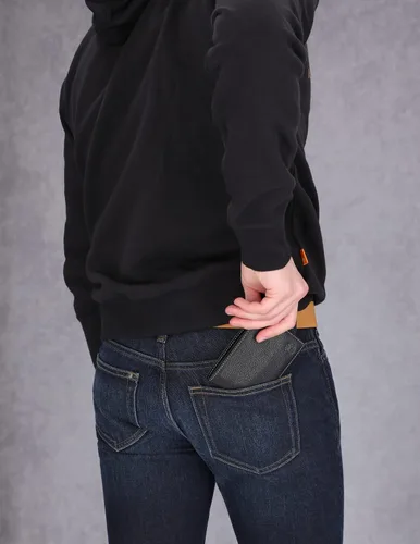 Miniatura 6 de Timberland Cartera de seguridad de cuero con bloqueo RFID para hombre