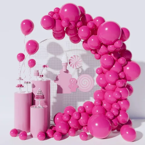 Miniatura 11 de Kit de arco de guirnalda de globos negros de 130 piezas, diferentes tamaños de 18, 12, 10 y 5 pulgadas, kit de globos de látex para fiesta