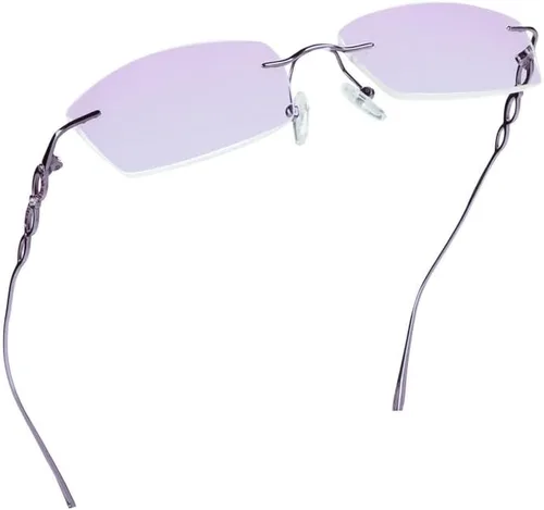 Miniatura 9 de LifeArt Gafas de lectura con marco de titanio puro, con bloqueo de luz azul, reducen la fatiga ocular, elegantes para hombres y mujeres