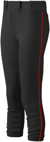 Miniatura 13 de Mizuno Pantalón bombilla, con presillas para cinturón, para mujer. Negro-blanco