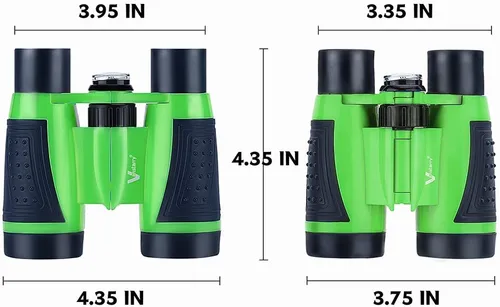 Miniatura 4 de binoculares para niños, lente óptica de 5 x 30 mm, compactos de alta resolución, para niños, para campamentos, senderismo, observación de aves