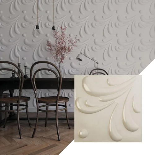 Miniatura 13 de Ekena Millwork WP20X20ACWH 19 5/8 pulgadas de ancho x 19 5/8 pulgadas de alto Acacia EnduraWall Decorativo 3D Panel de Pared Cubre 2.67 pies