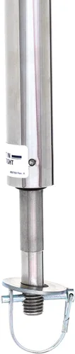 Miniatura 3 de attwood 903-008-T-S Swivl-Eze - Pilón de esquí de altura fija de acero inoxidable pulido de 29 pulgadas