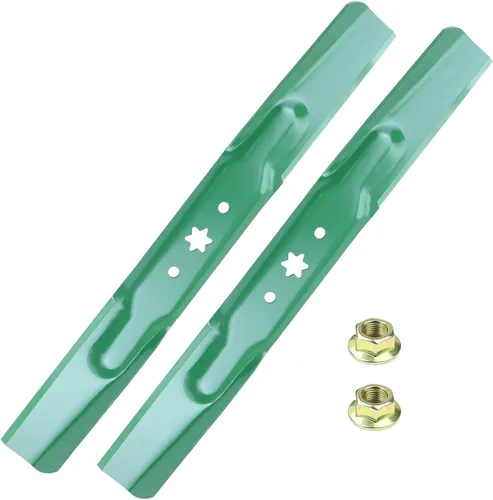 Miniatura 11 de 532134149 Cuchillas de cortacésped con pernos y arandelas para Husqvarna YTH18542 YTA18542 YTH1842 YTH22V42 Tractores Reemplaza 134149 Craftsman