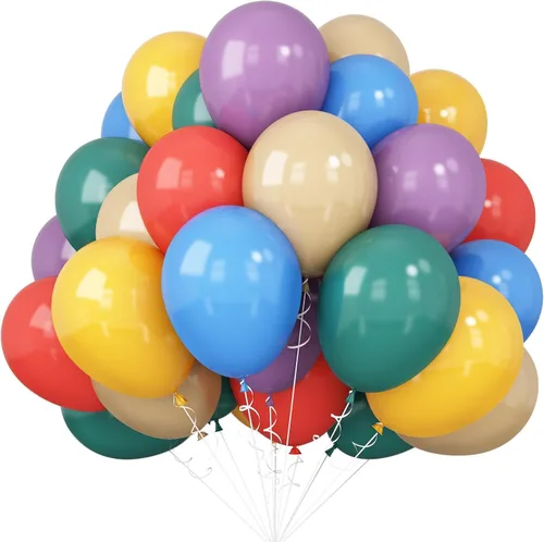 Miniatura 17 de Isndare Globos Negros, Dorados y Verdes para Decoraciones de Fiesta de Graduación 60 Piezas 30.5CM Globos Negros, Dorados y Verdes Metálicos Negro