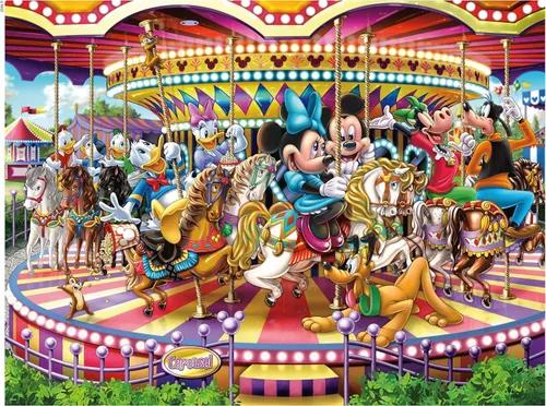 Miniatura 5 de Ceaco - Disney - Carrusel - Rompecabezas de 300 piezas de gran