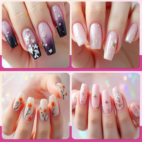 Miniatura 7 de BESARME 11 herramientas de arte de uñas, paleta de arte de uñas con 5 bolígrafos de escultura artística de uñas y bolígrafo de puntos de 2 vías