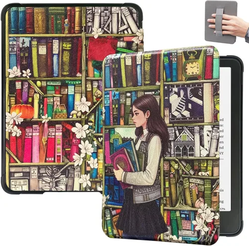 Miniatura 19 de SCSVPN Funda para Kindle Paperwhite de 11ª generación de 6.8" y Kindle Paperwhite Signature Edition (2021, modelo n.º M2L3EK/M2L4EK), funda delgada