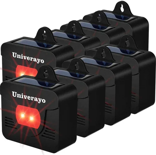 Miniatura 9 de Coyote Disuasorio Solar Depredador Control Light Deer Repelente Dispositivo repelente de ciervos para animales nocturnos Zorro Skunk Raccoon