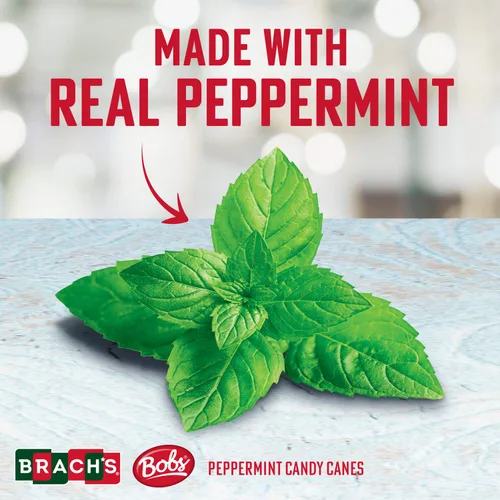 Miniatura 4 de Brach's Bastones de caramelo de menta rojos y blancos, 12